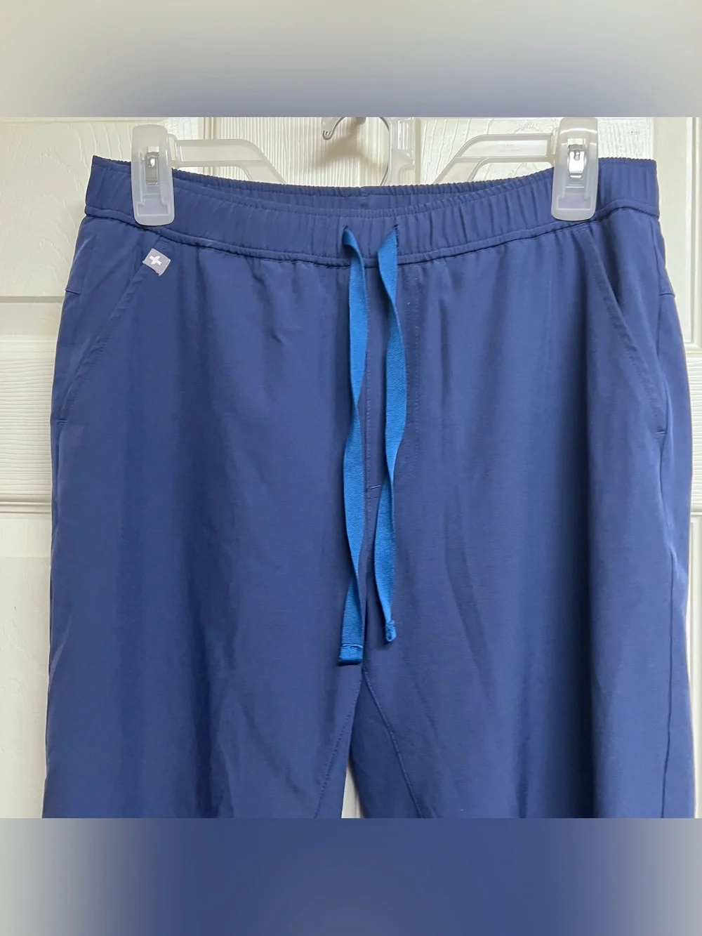 FIGS Men’s Sz XS Technical Collection Navy Blue Lined Jogger Scrub Pants